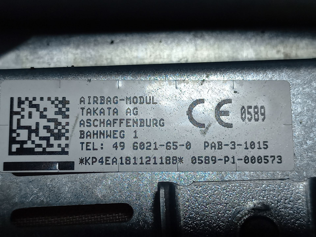 AIRBAG SUVOZACA NISSAN QASHQAI > 18-21 0589P1000573