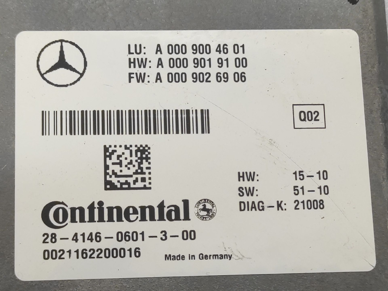 ELEKTRONIKA LETVE VOLANA MERCEDES ML (W166) > 11-15 A00