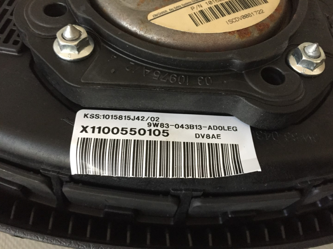 AIRBAG VOLANA JAGUAR XF > 08-11 9W83043B13