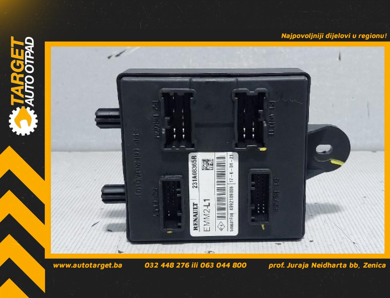 ELEKTRONIKA MODUL RENAULT EXPRESS > 20- 231A08365R