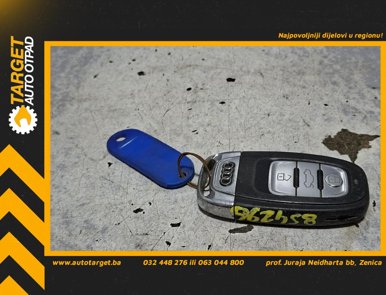 DIJELOVI KLJUC AUDI A4 (B8) > 12-15 3.0