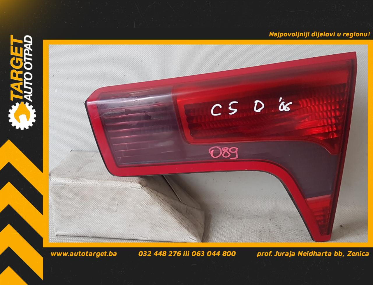 DIJELOVI STOP SVJETLO CITROEN C5 > 04-07 CI522016