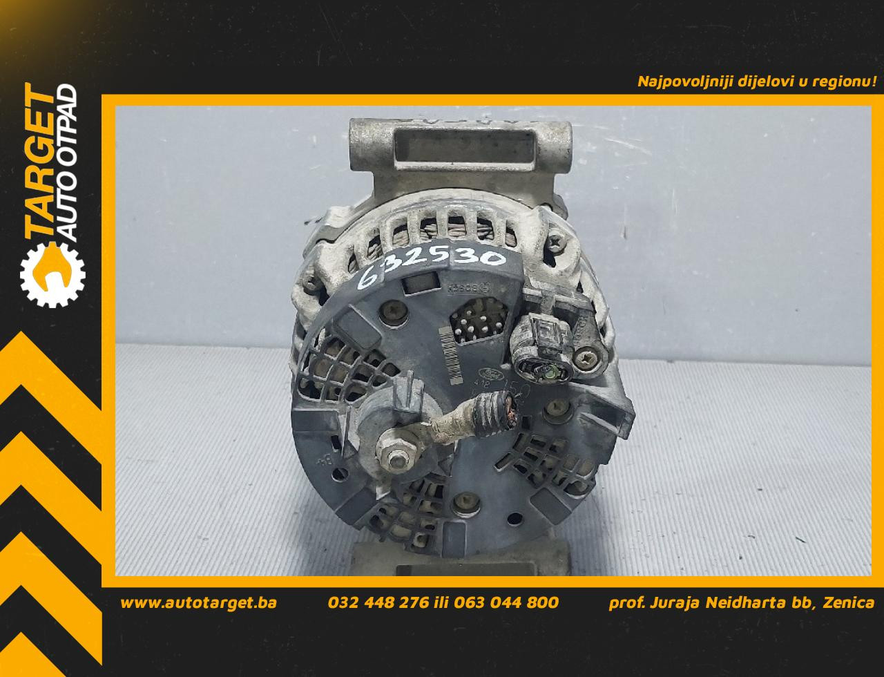 DIJELOVI ALTERNATOR FORD RANGER > 11-15 2.2 0125711104
