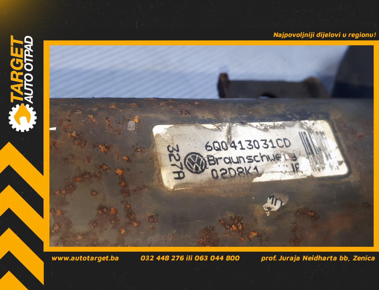 DIJELOVI AMORTIZER VW POLO > 05-09 6Q0413031CD