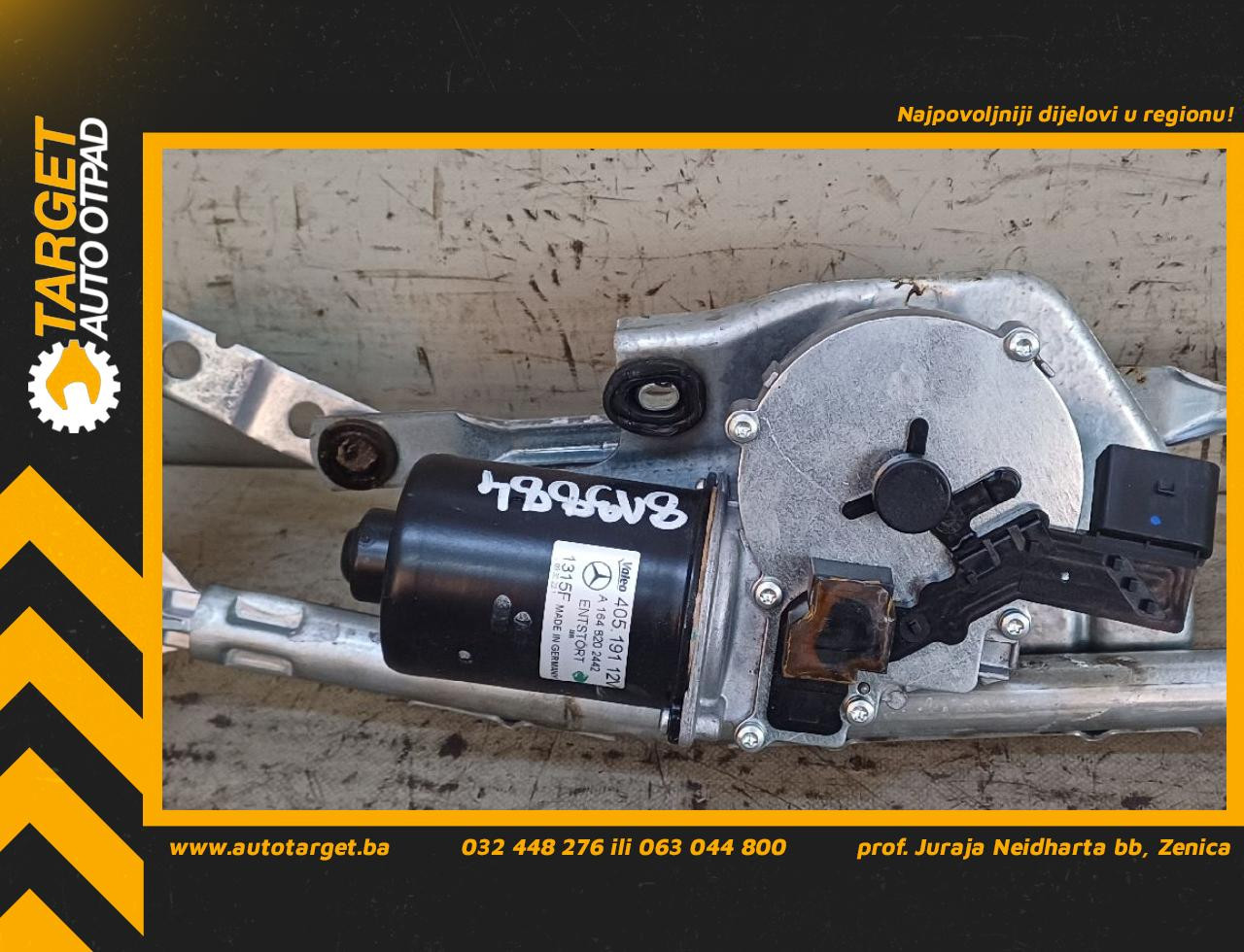 MOTORIC PREDNJEG BRISACA MERCEDES ML (W166) > 11-15 A1648202442