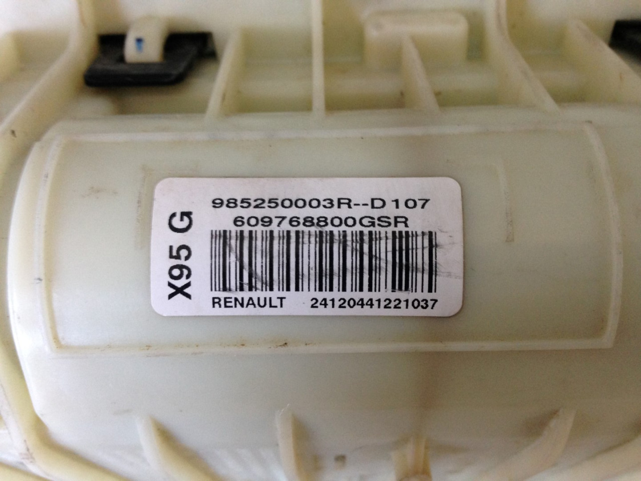 AIRBAG SUVOZACA RENAULT MEGANE > 08-12 RN424044 9852500