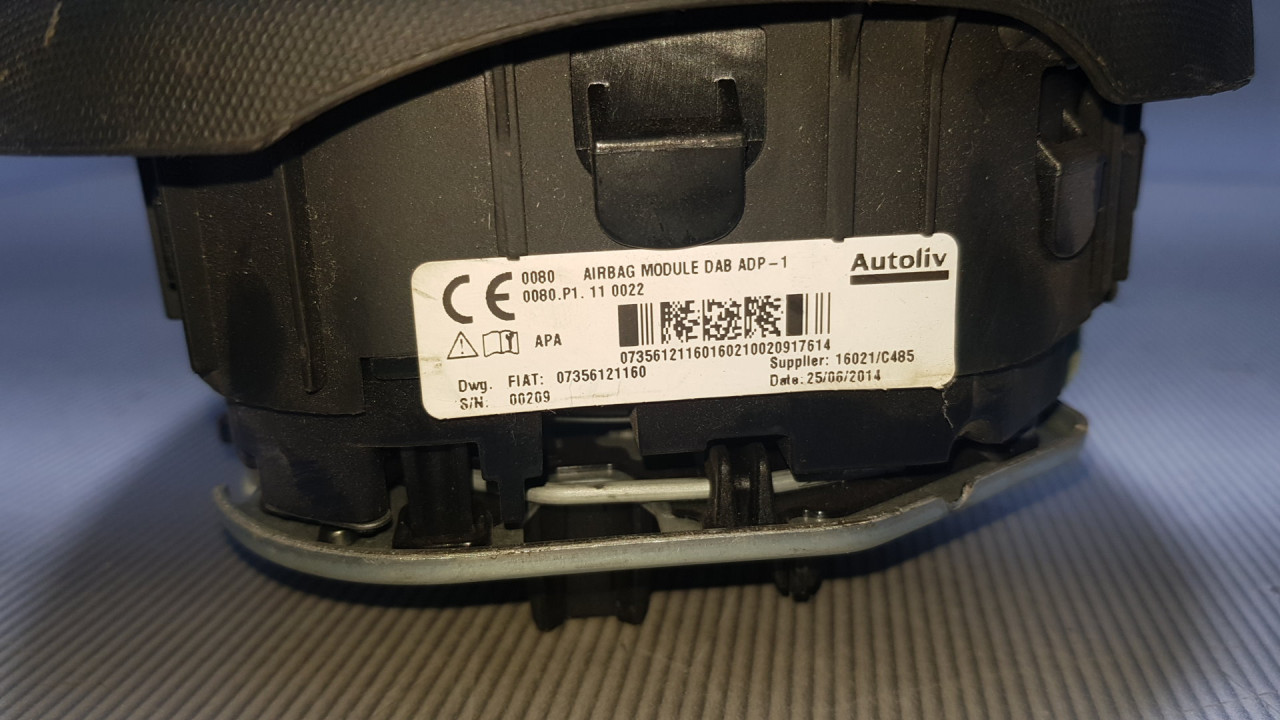 AIRBAG VOLANA FIAT 500L > 12-17 07356121160