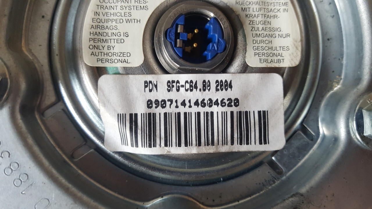 DIJELOVI AIRBAG VOLANA VW POLO > 01-05 SFGC6480
