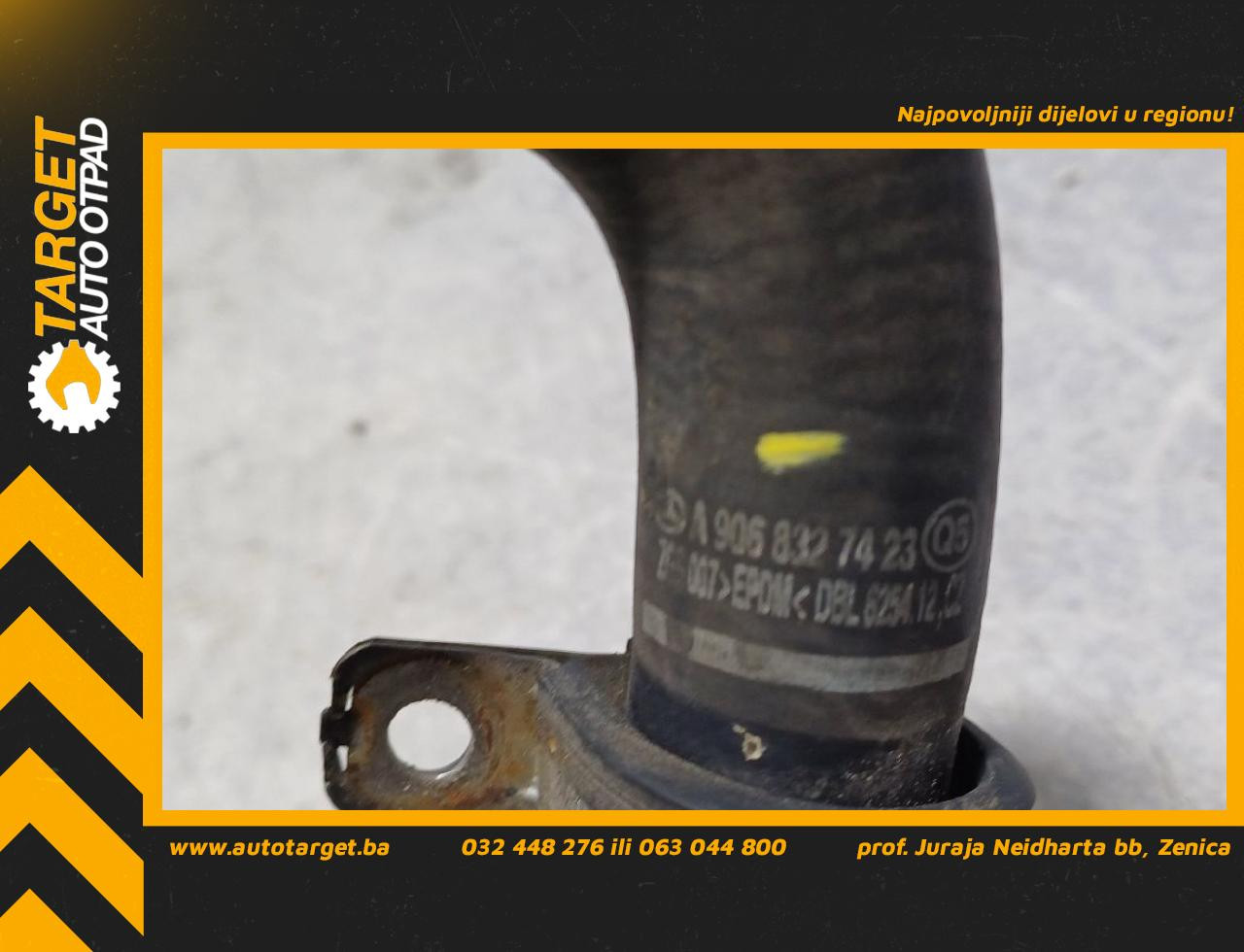 DIJELOVI CRIJEVO MERCEDES SPRINTER > 13-18 2.2 A9068327423