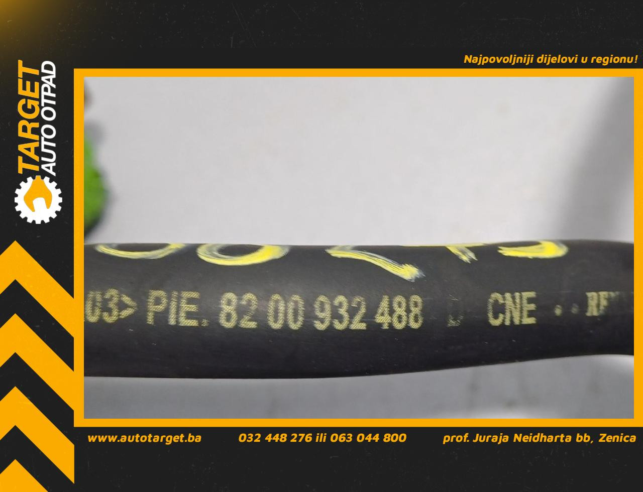 DIJELOVI CRIJEVO RENAULT MASTER > 14- 2.3 8200932488