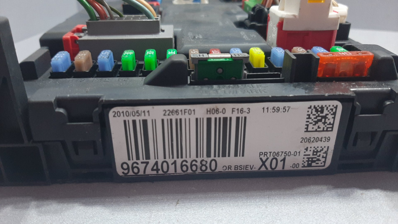 ELEKTRONIKA MODUL PEUGEOT 207 > 09-12 9674016680
