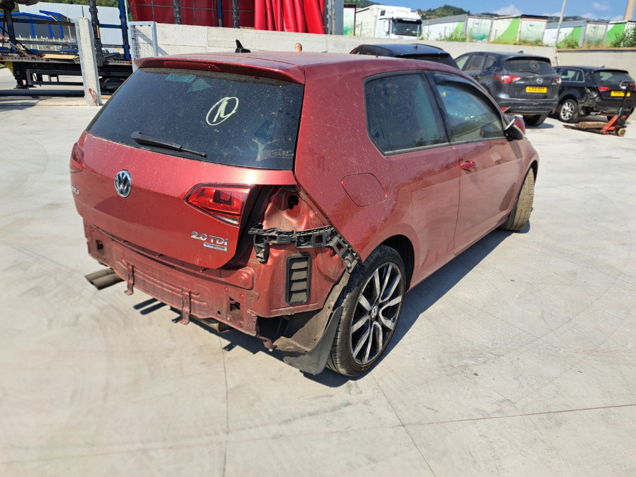 DIJELOVI GOLF 7 2.0 DIZEL 2013. DVOJA VRATA MJENJAC MOTOR CRBC