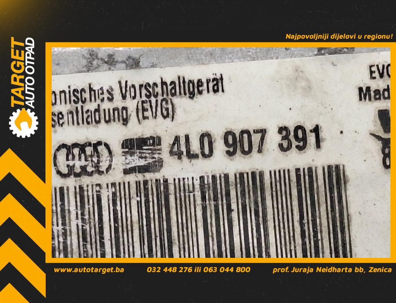 DIJELOVI BALAST FARA VW PASSAT B6 > 05-10 1.6 4L0907391