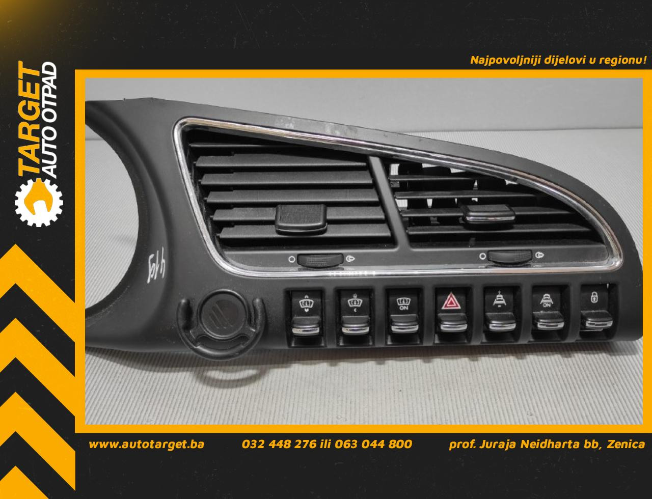 DIJELOVI RESETKA VENTILACIJE PEUGEOT 3008 > 09-13 1.6 9685049877