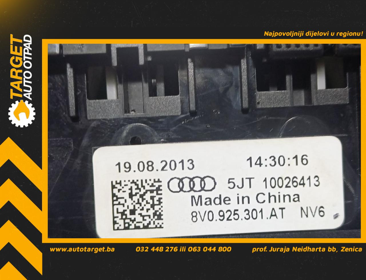DIJELOVI PREKIDAC AUDI A3 (8V1/8VA) > 12-16 1.6 8V0925301AT