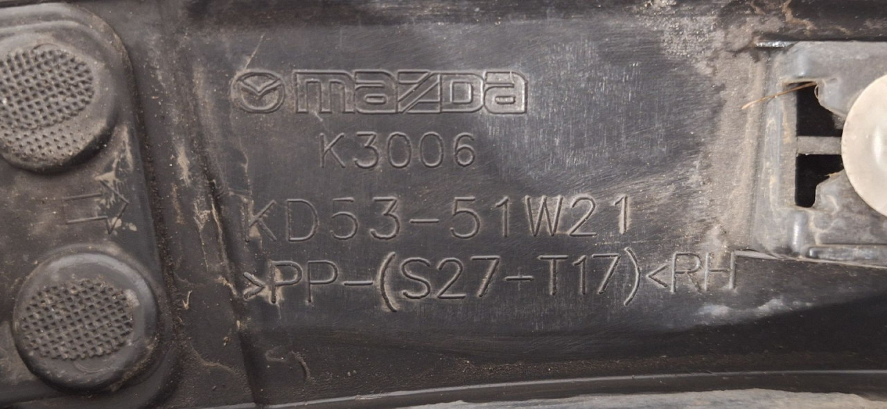 RUB BLATOBRANA MAZDA CX5 > 12-15 KD5351W21