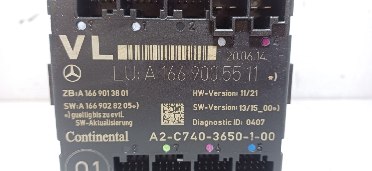 ELEKTRONIKA MODUL MERCEDES B KLASA (W246) > 14-19 A1669