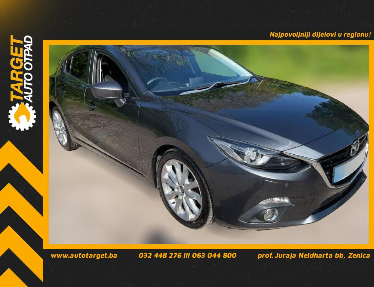 DIJELOVI FAR MAZDA 3 > 13-16 BHR251031A