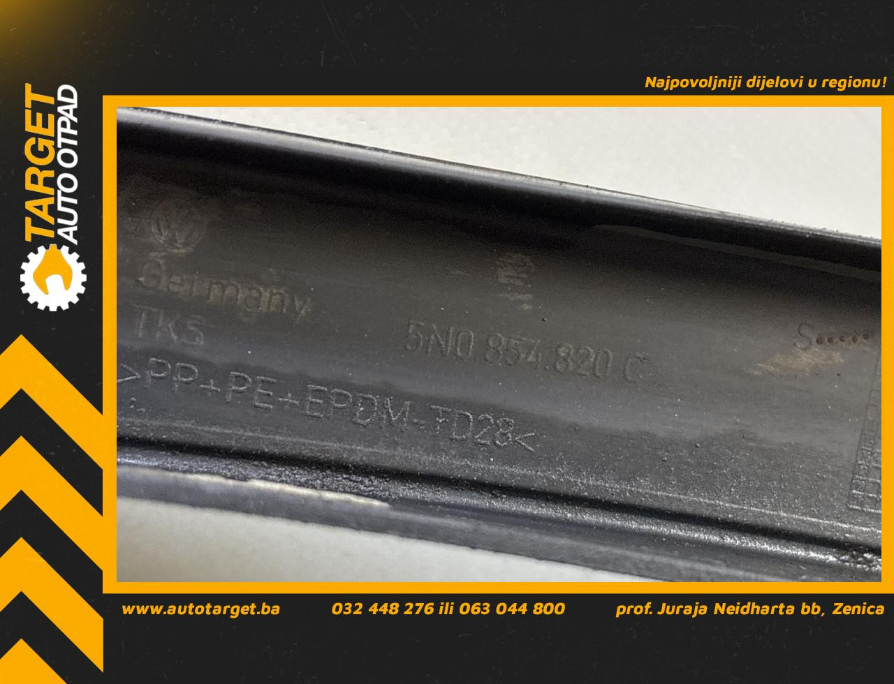DIJELOVI RUB BLATOBRANA VW TIGUAN > 11-15 1.4 5N0854820