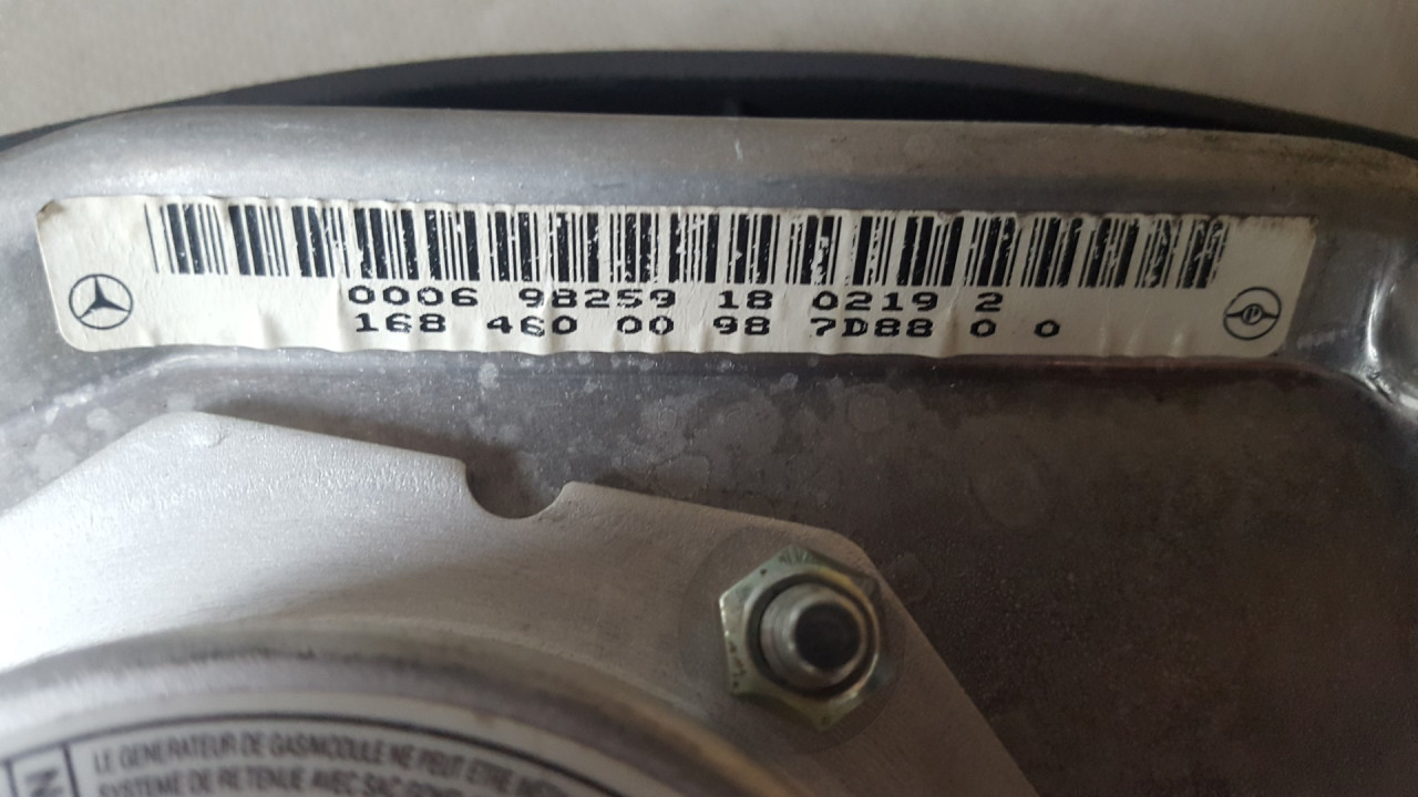 AIRBAG VOLANA MERCEDES A KLASA (W168) > 97-01 168460009
