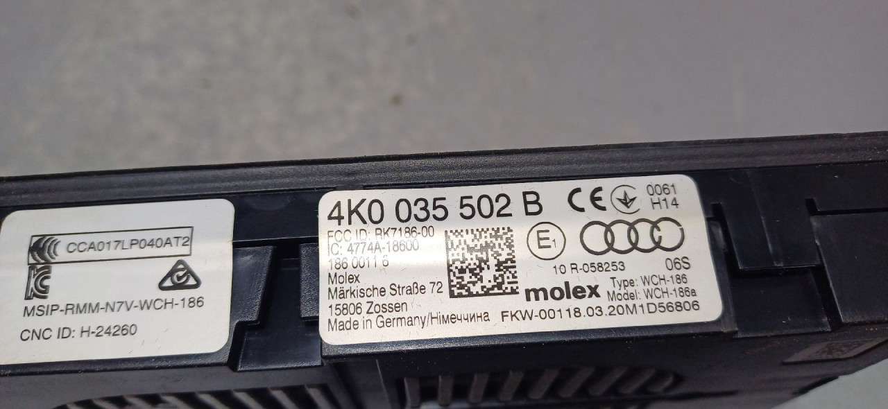 DIJELOVI ELEKTRONIKA MODUL AUDI A7 > 18- 4K0035502B