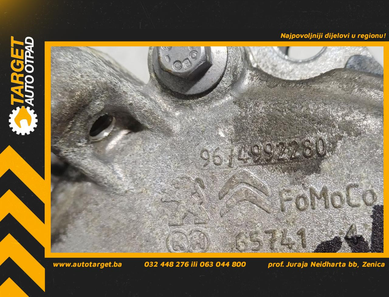 DIJELOVI PUMPA PEUGEOT 508 > 14-18 2.0 9674992180 9674992280