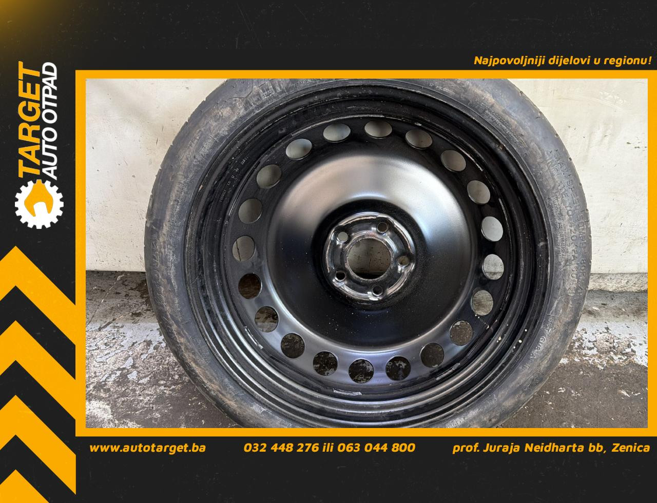 DIJELOVI REZERVNA GUMA AUDI A4 (B8) > 12-15 2.0 8K0601027D