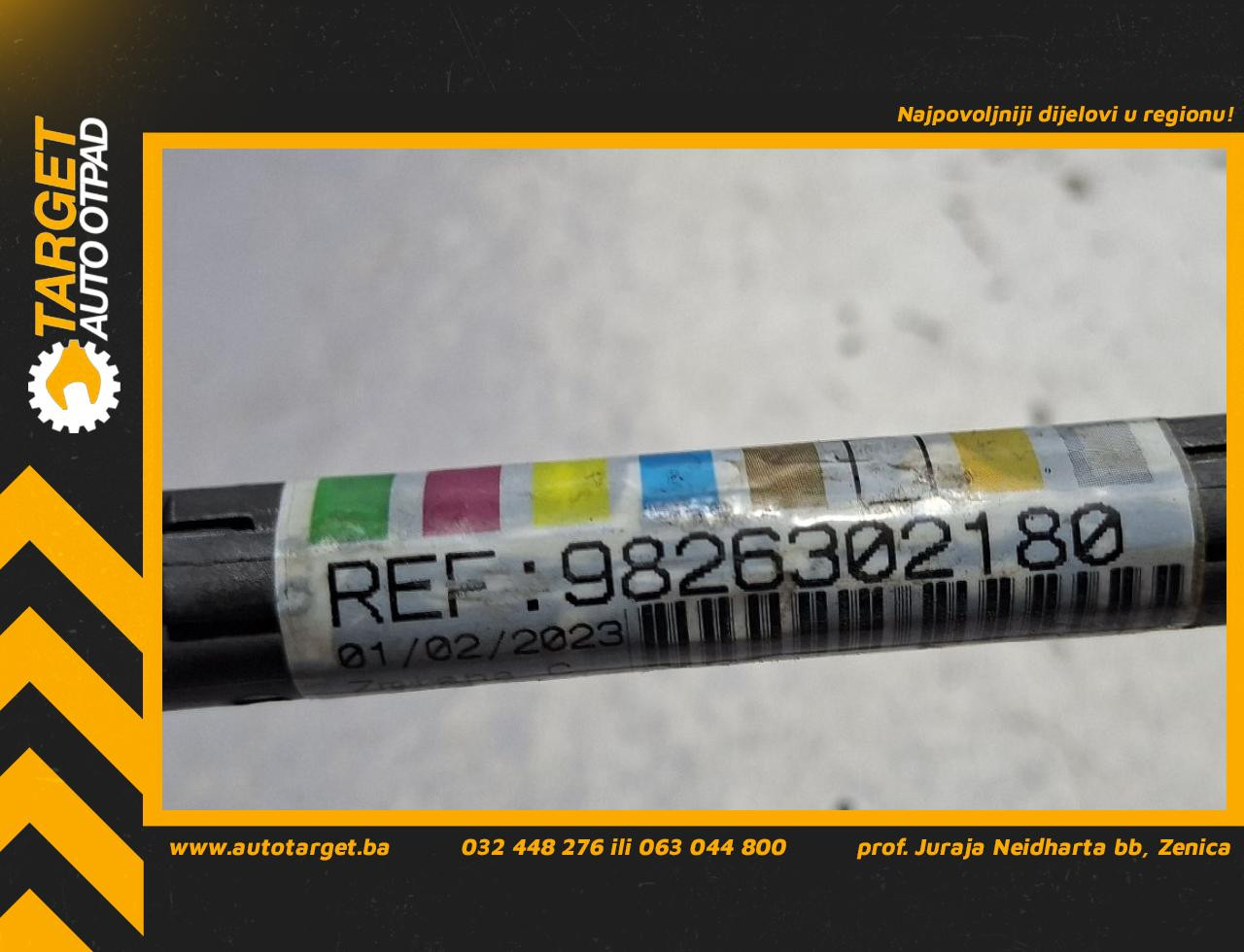 DIJELOVI CRIJEVO PEUGEOT 3008 > 16-20 1.5 9826302180