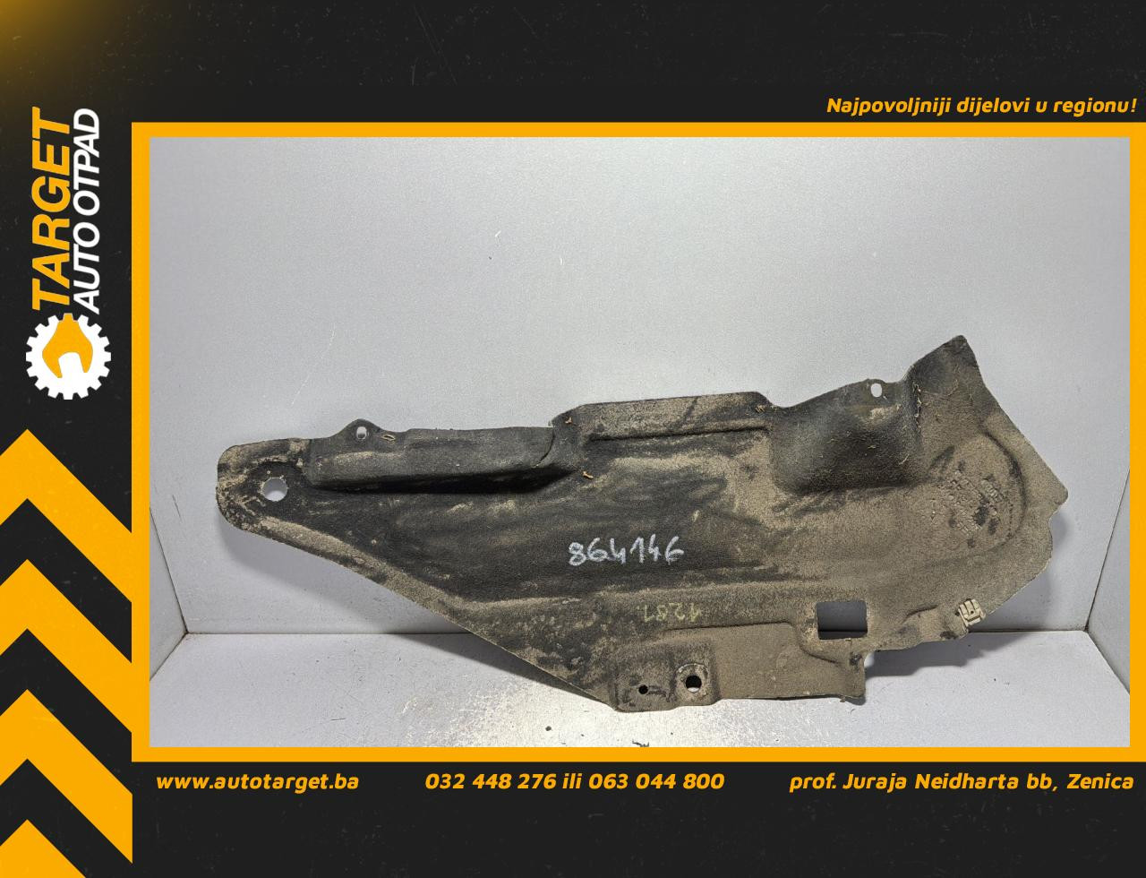 DIJELOVI PODNA ZASTITA VW TOUAREG > 18- 3.0 4M0825285