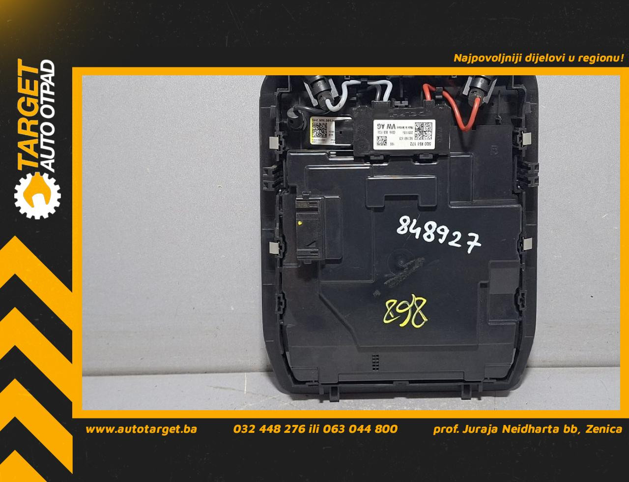 DIJELOVI RASVJETA U KABINI VW GOLF 8 > 19- 2.0 5H0959561H