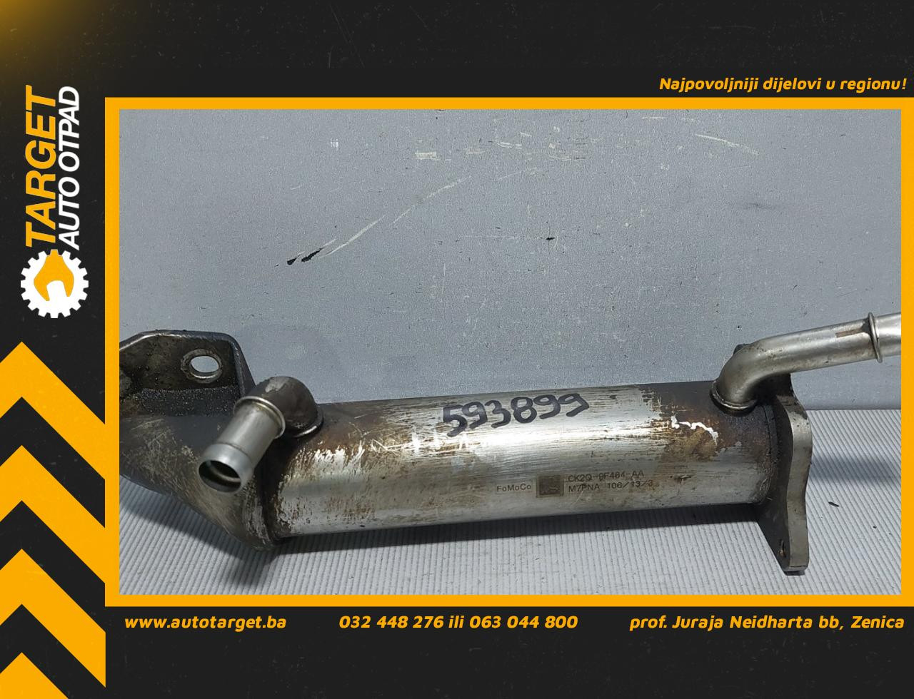 HLADNJAK EGR VENTILA FORD TRANSIT > 14- CK2Q9F464AA