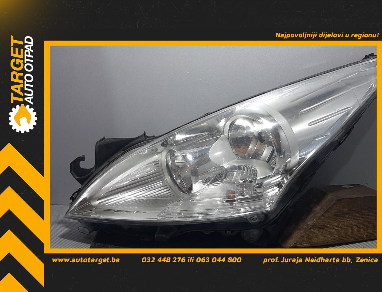 DIJELOVI FAR PEUGEOT 5008 > 09-13 9682519180