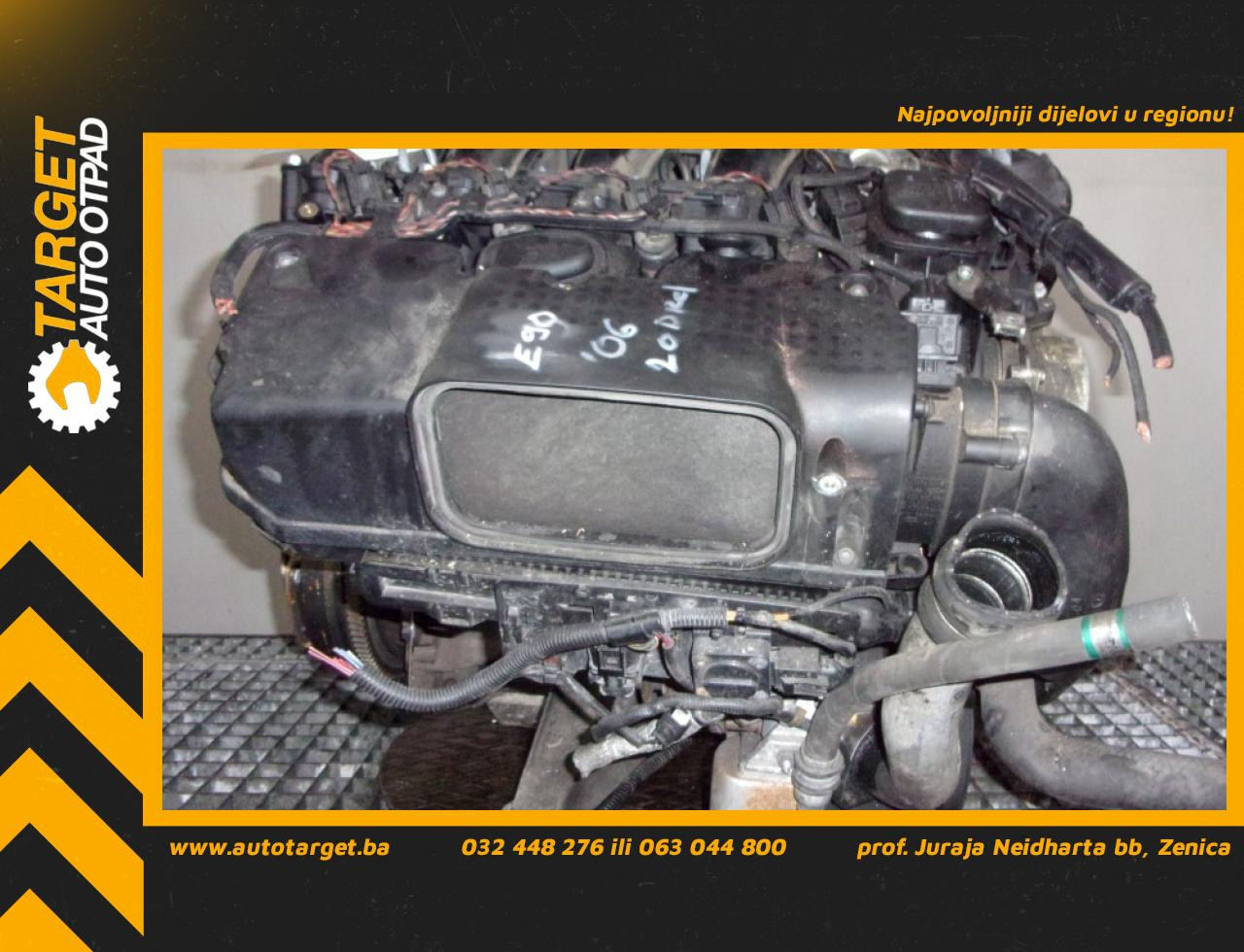 MOTOR BMW SERIJA 3 (E90/E91) > 05-09 M47 D20 (204D4)