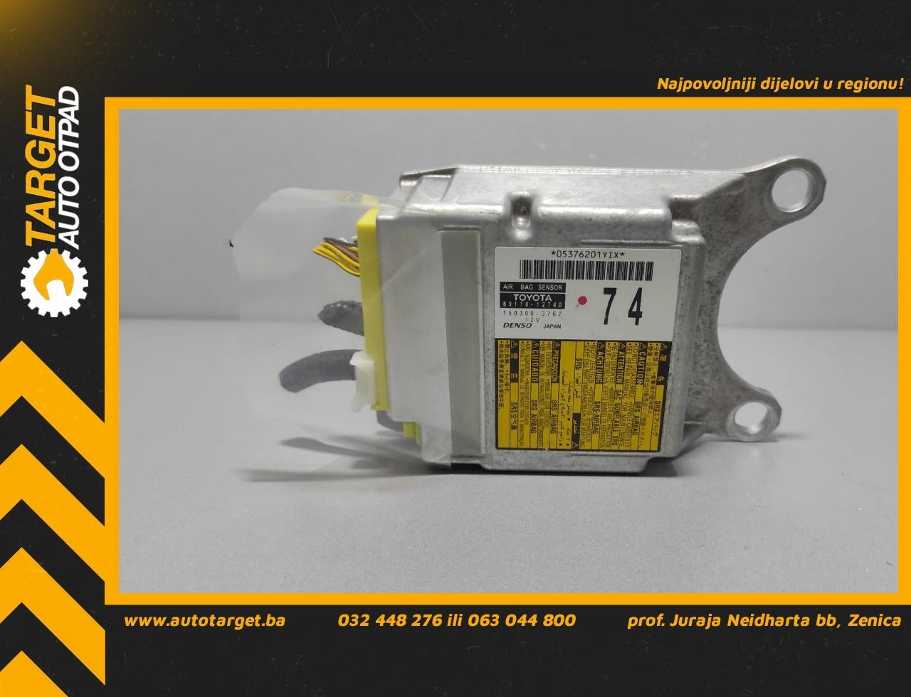 DIJELOVI ELEKTRONIKA AIRBAGA TOYOTA AURIS > 11-12 1.8 8917012740