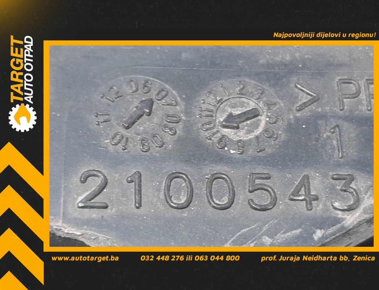 DIJELOVI CRIJEVO NISSAN NAVARA PATHFINDER > 05-09 2100543