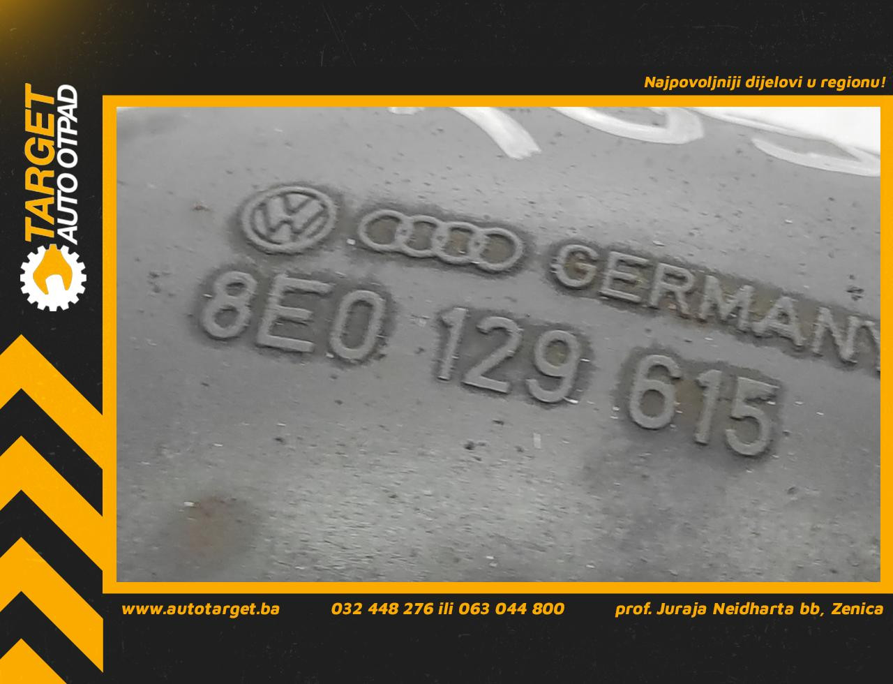 DIJELOVI CRIJEVO INTERKULERA VW POLO > 99-01 1.4 8E0129615