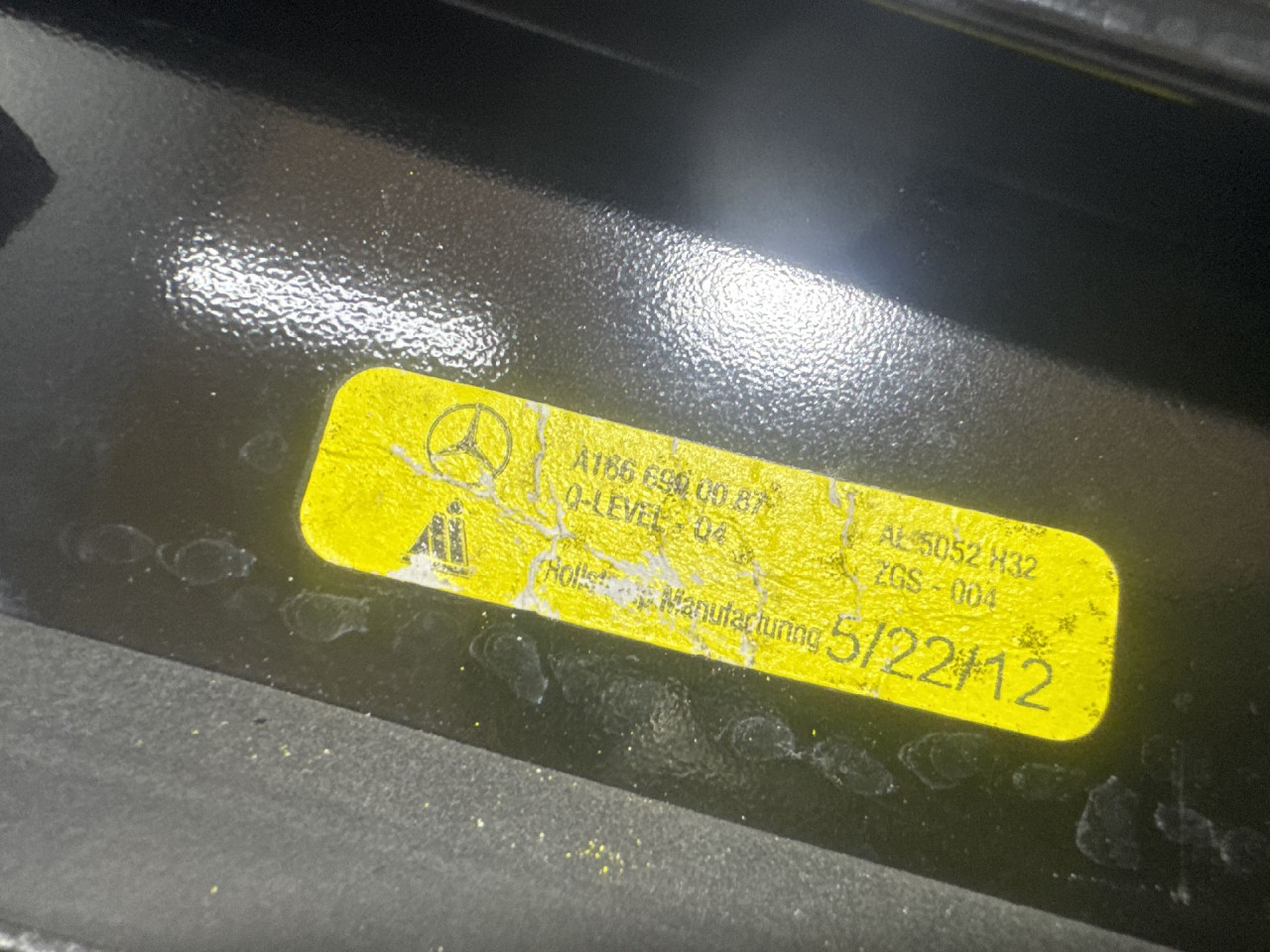 LAJSNA MERCEDES ML (W166) > 11-15 A1666900087
