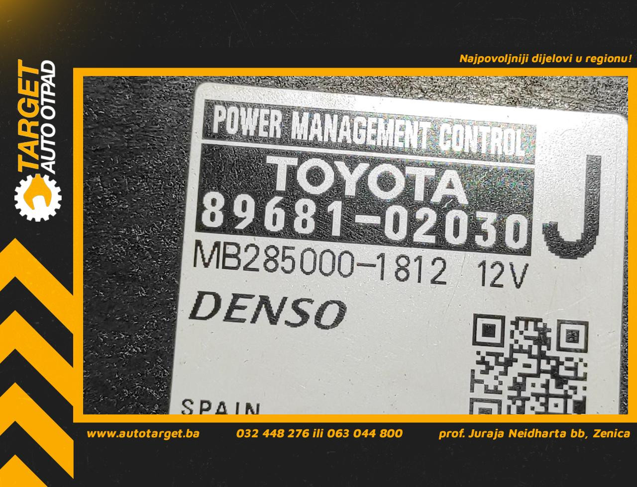 DIJELOVI ELEKTRONIKA MODUL TOYOTA AURIS > 13-15 8968102030