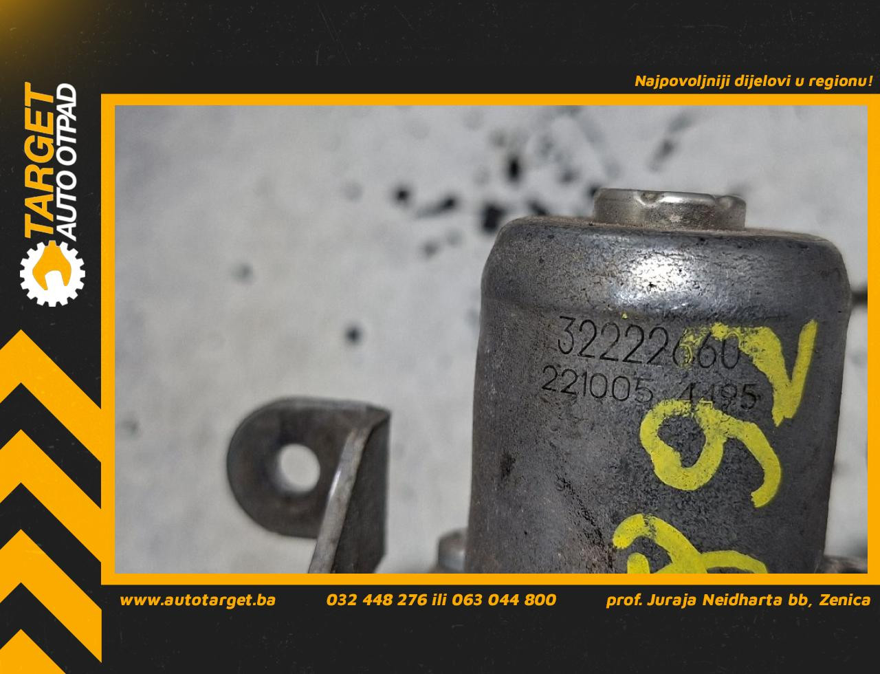 DIJELOVI VENTIL VOLVO XC90 > 19- 2.0 32222660