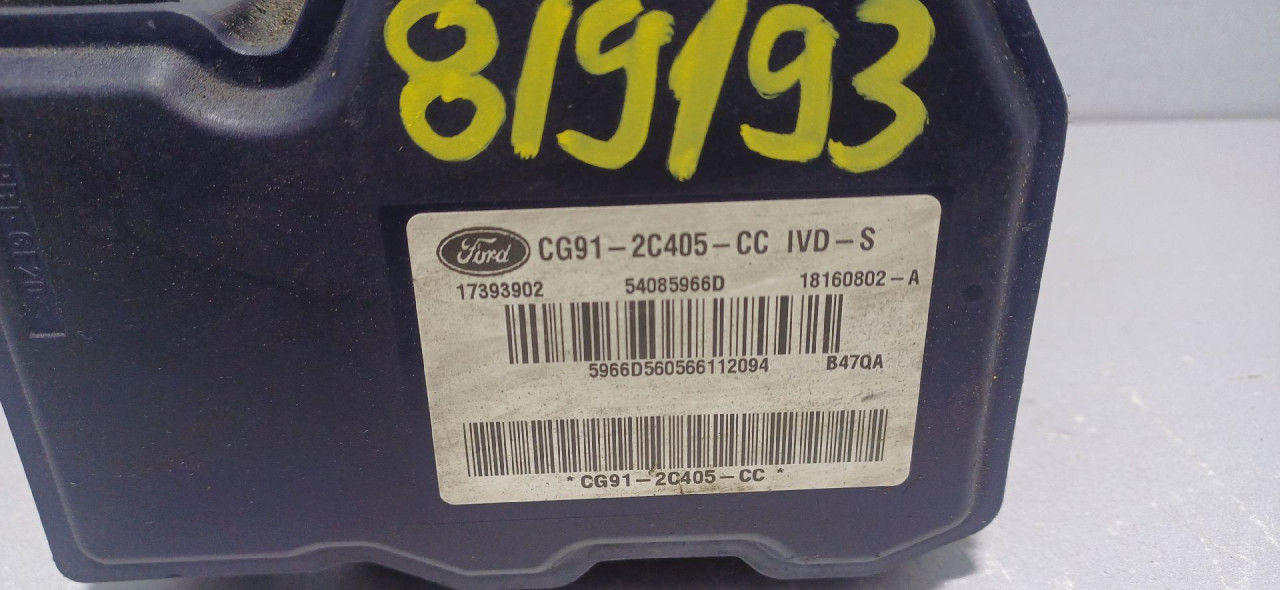 ABS ELEKTRONIKA FORD MONDEO > 10-14 CG912C405CC