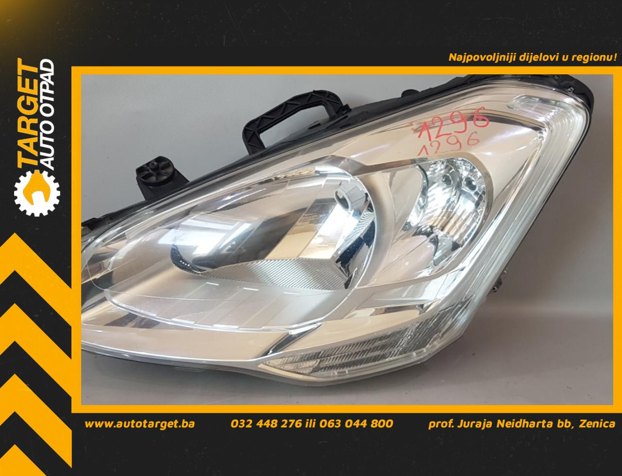 DIJELOVI FAR CITROEN BERLINGO > 08-11 9682828280