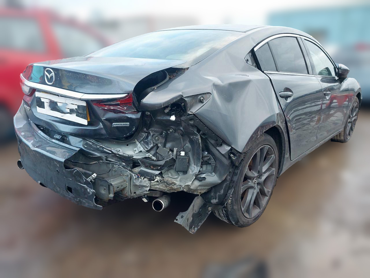 MAZDA 6 2.2 2016 AUTOMATIK MJENJAC MOTOR SHY1 SHY4 DIJELOVI