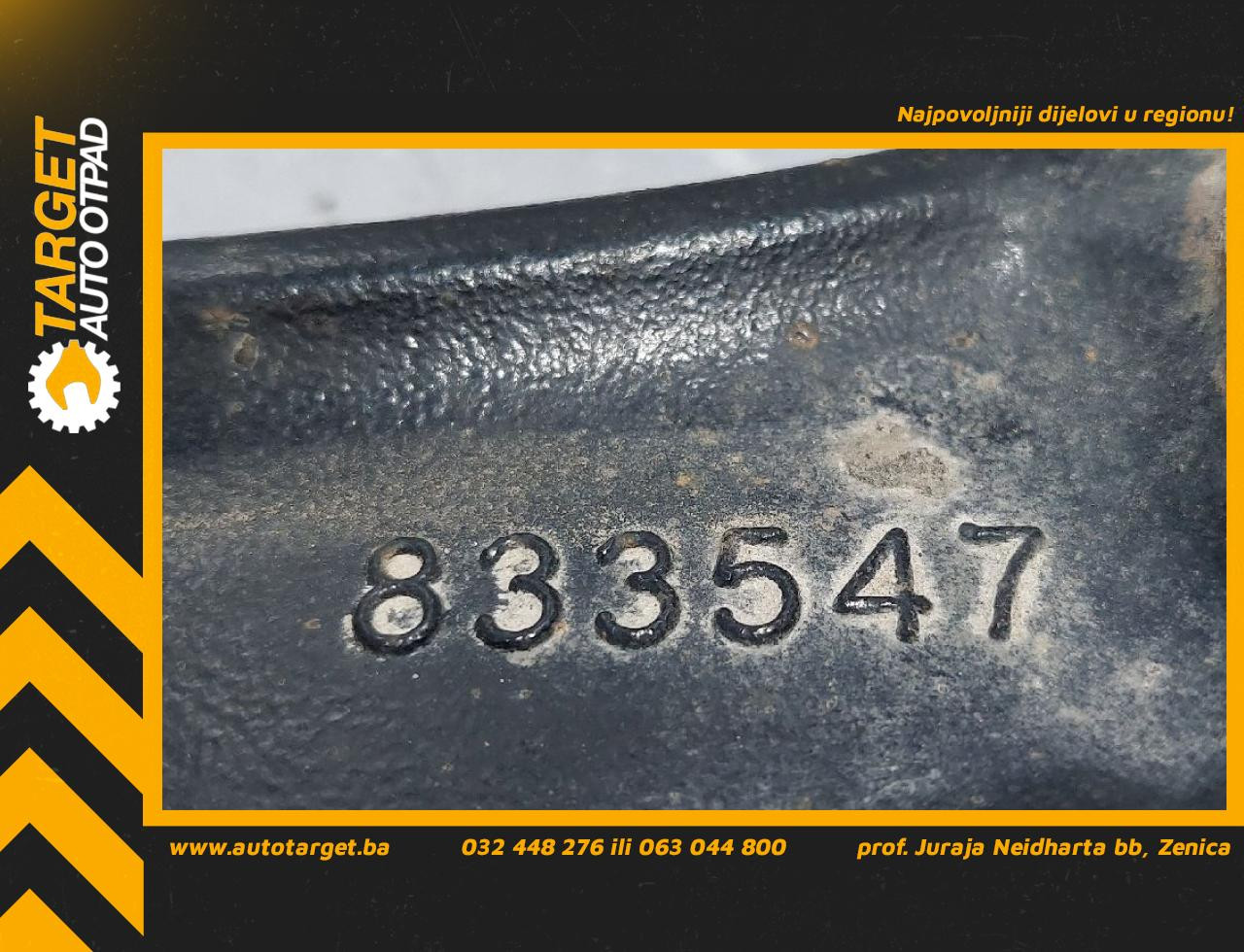 DIJELOVI LAFETA CITROEN C4 > 10-17 1.2 833547