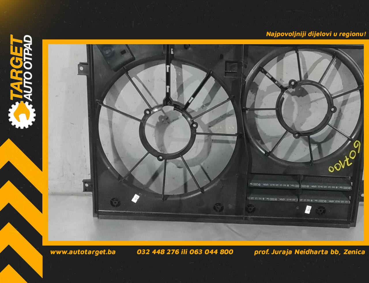 DIJELOVI NOSAC VENTILATORA VW GOLF 6 > 08-12 1K0121223