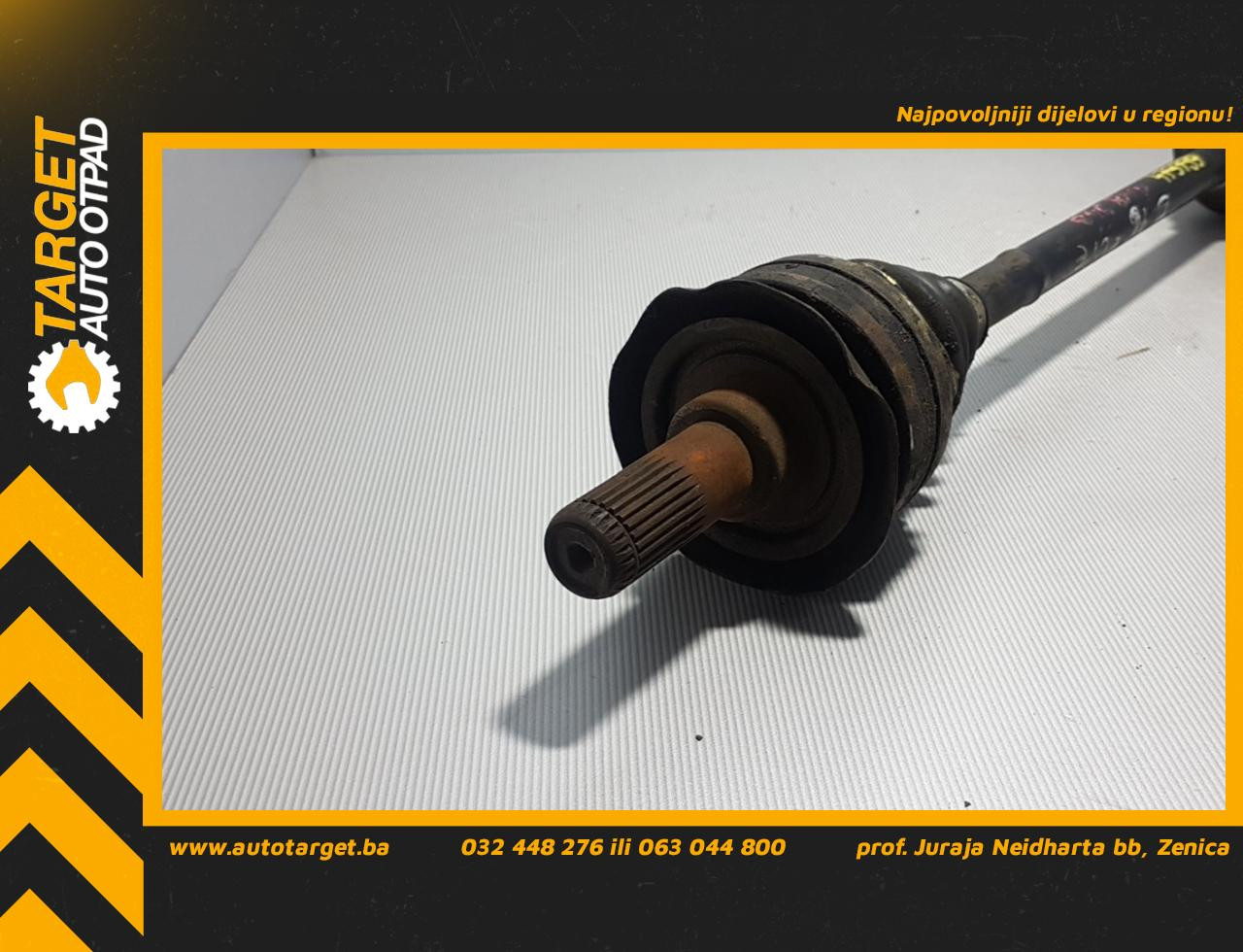 DIJELOVI POLUOSOVINA BMW SERIJA 3 (E46) > 01-05