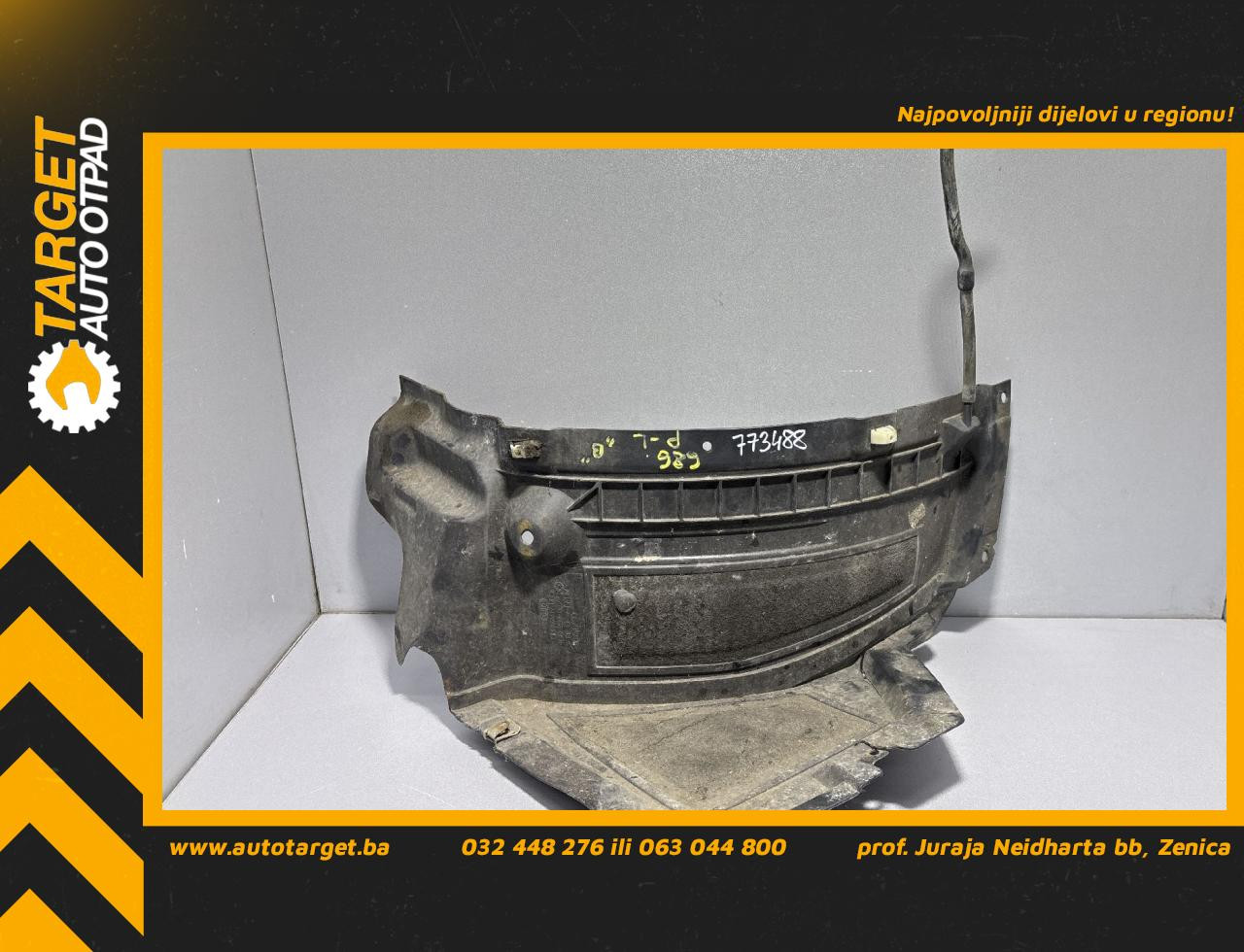 DIJELOVI UNUTRASNJI BLATOBRAN AUDI A6 4G > 11-14 2.0 4G0853887