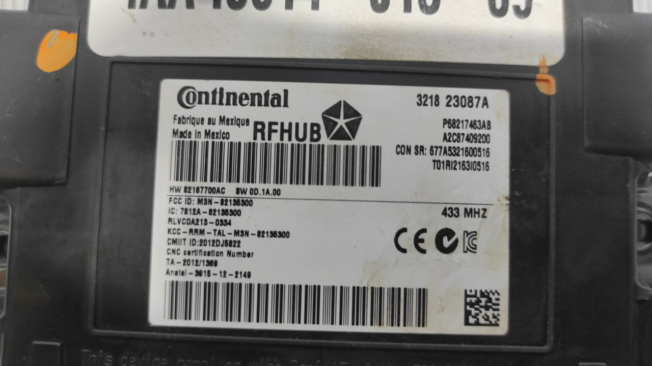 ELEKTRONIKA MODUL JEEP GRAND CHEROKEE > 13-16 82187700A