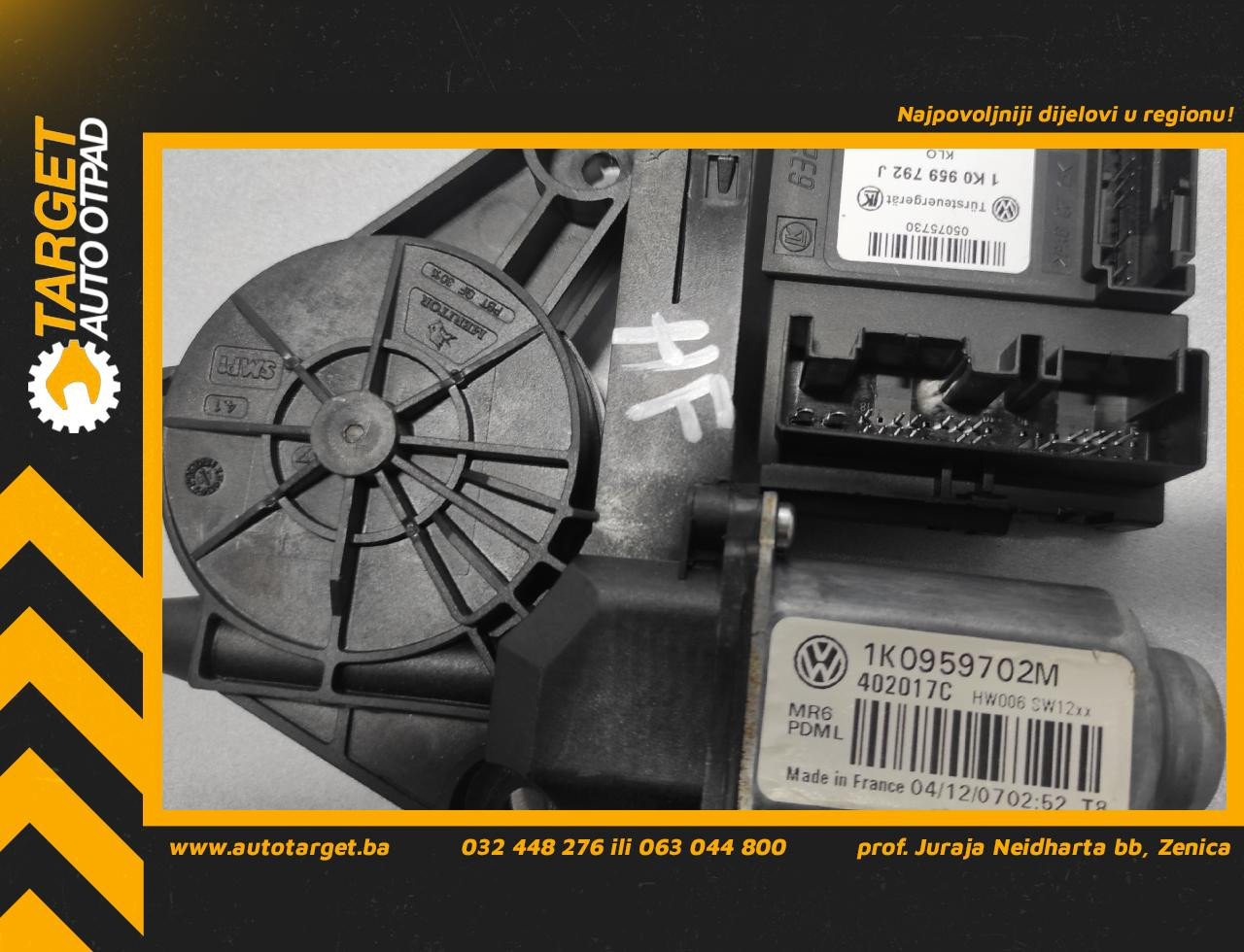 MOTORIC PODIZACA STAKLA VW GOLF 5 > 03-08 1K0959702M