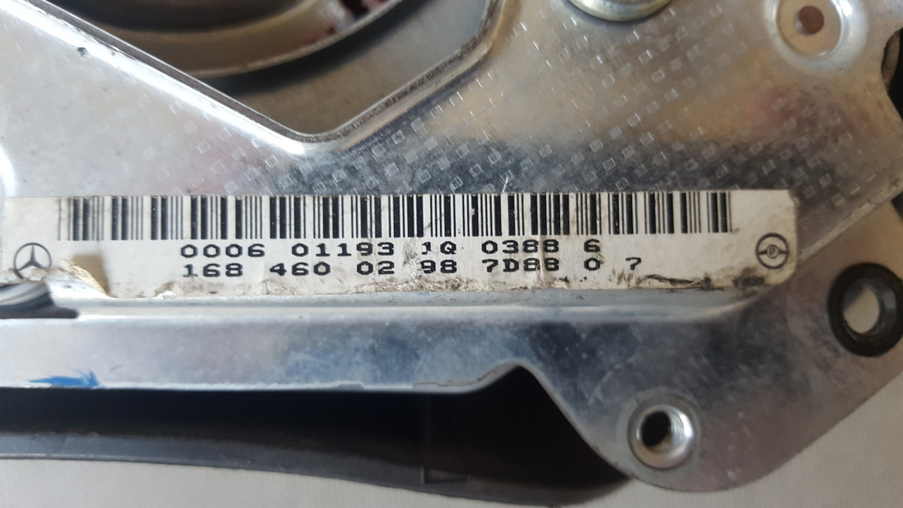 AIRBAG VOLANA MERCEDES A KLASA (W168) > 02-04 168460029