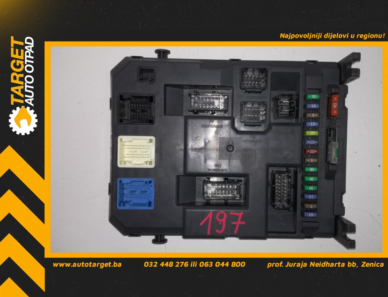 ELEKTRONIKA MODUL PEUGEOT 207 > 06-09 9664983080
